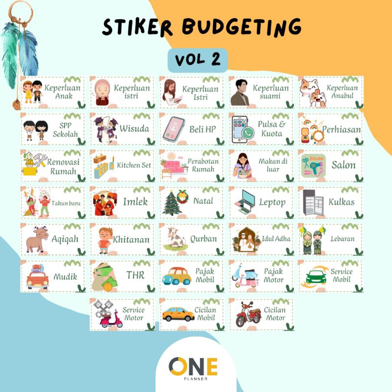 

STIKER BUDGETING Vol 2