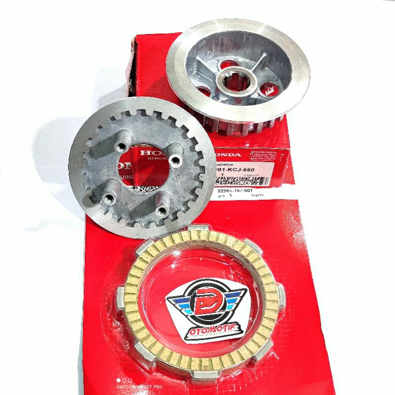 RUMAH KAMPAS KOPLING SET+KAMPAS KOPLING TIGER, GLPRO, NEOTECH, MEGAPRO