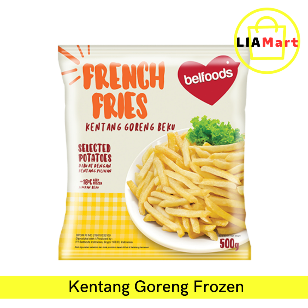 Kentang Goreng Curah Kiloan Frozen Belfoods