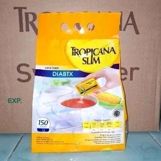 

Tropicana slim sweetener diabtx 150 sachet