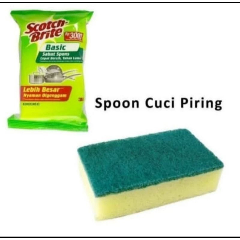 spon cuci piring scotch brite