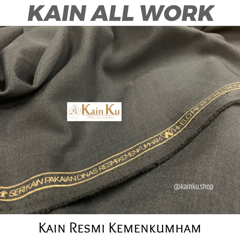 Kain All Work Kain Resmi Kemenkumham