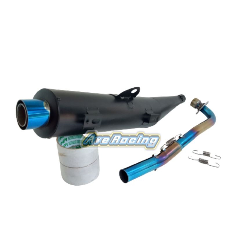 KNALPOT TSUKIGI STANDAR RACING JUPITER Z , JUPITER Z1, VEGA