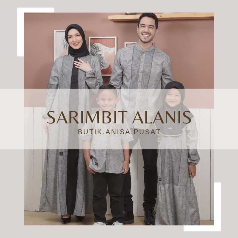 Sarimbit Mutif 2023 Sarimbit Alanis Grey Gamis Alanis Koko Alridho Al ridho