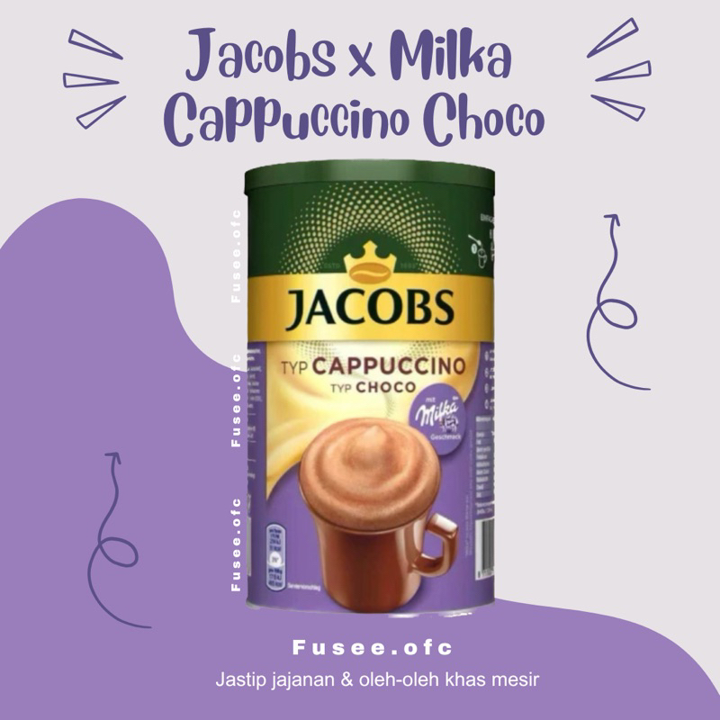 

Jacobs x Milka Cappuccino Choco - 500 gram / jastip mesir