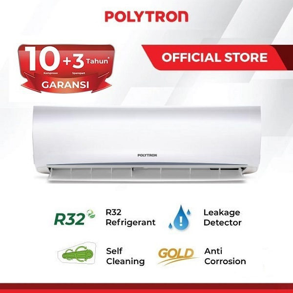 [ PROMO ] AC Polytron 1 Pk - Ac Polytron1 Pk PAC09VH - Standard R32 - Free Ongkir