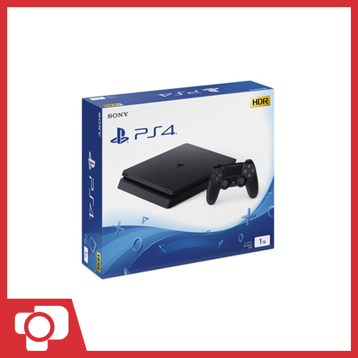 Sony Playstation 4 PS4 Slim Console 1TB Jet Black Garansi Resmi