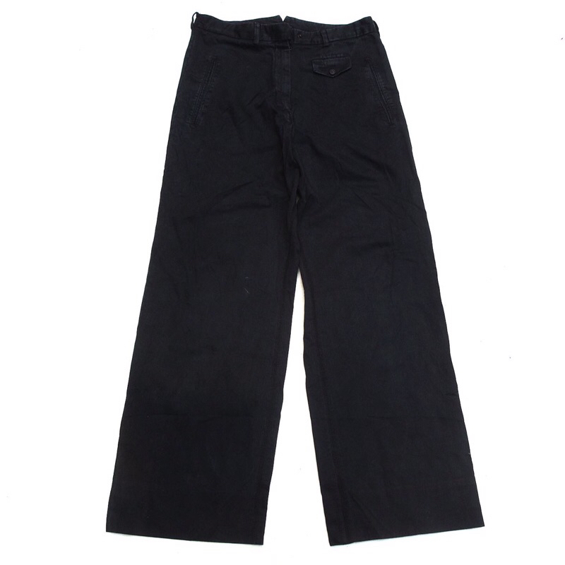 Neil Barrett Black Trouser Pants Tailored Designer Made In Italy  Zipper Lampo