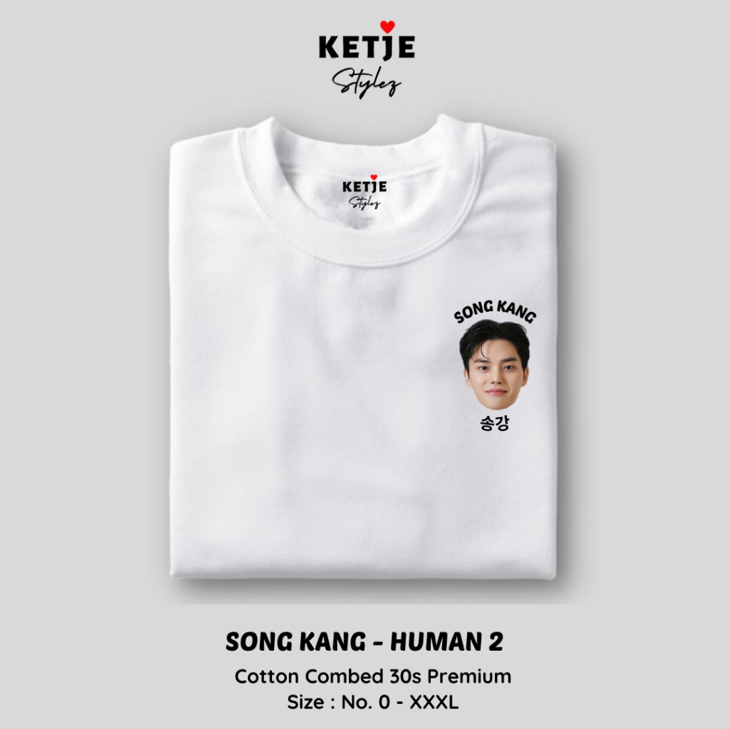Kaos Baju Song Kang Songkang - Oppa Series / Kaos Songkang Song Kang My Demon Jeong Gu Won / Kaos Pr