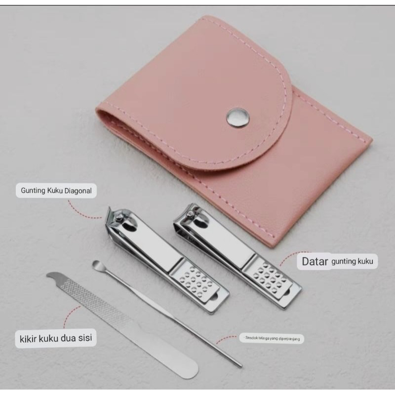 MJ88 Manicure Set 4In1 Perawatan Kuku Gunting Kuku Set 4in1/Manicure Kuku/Manicure Set/Manicure 1 Set/Gunting Set /Gunting Kuku 1 Set 4pcs 4in 1 Perawatan Kuku/Manicure Set 4in 1/Perawatan Kuku Set 4in1/Alat Gunting /4 in 1 Nail Art Set Manicure Super