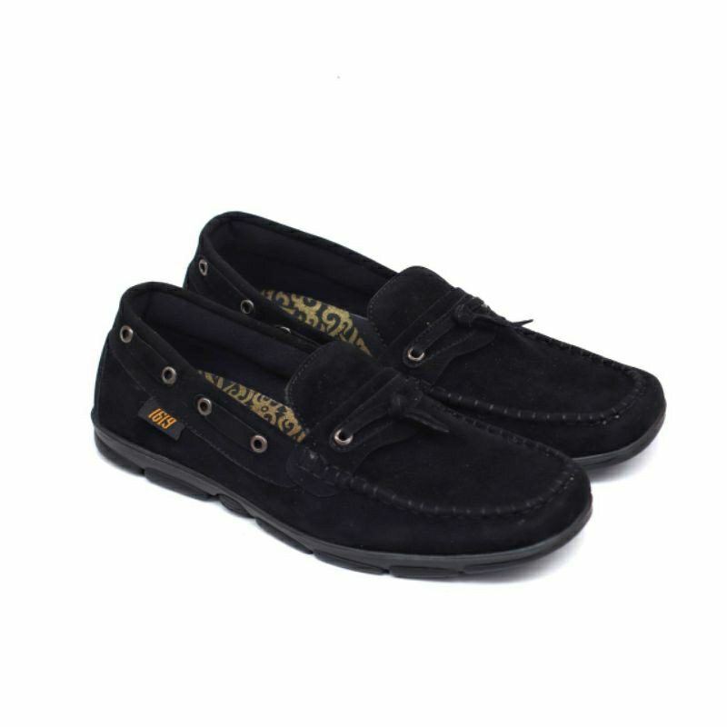 FORTUNE Sepatu Casual Pria Slip On Trendi Slop Kerja Semi Formal Loafers Santai Kuliah Kondangan