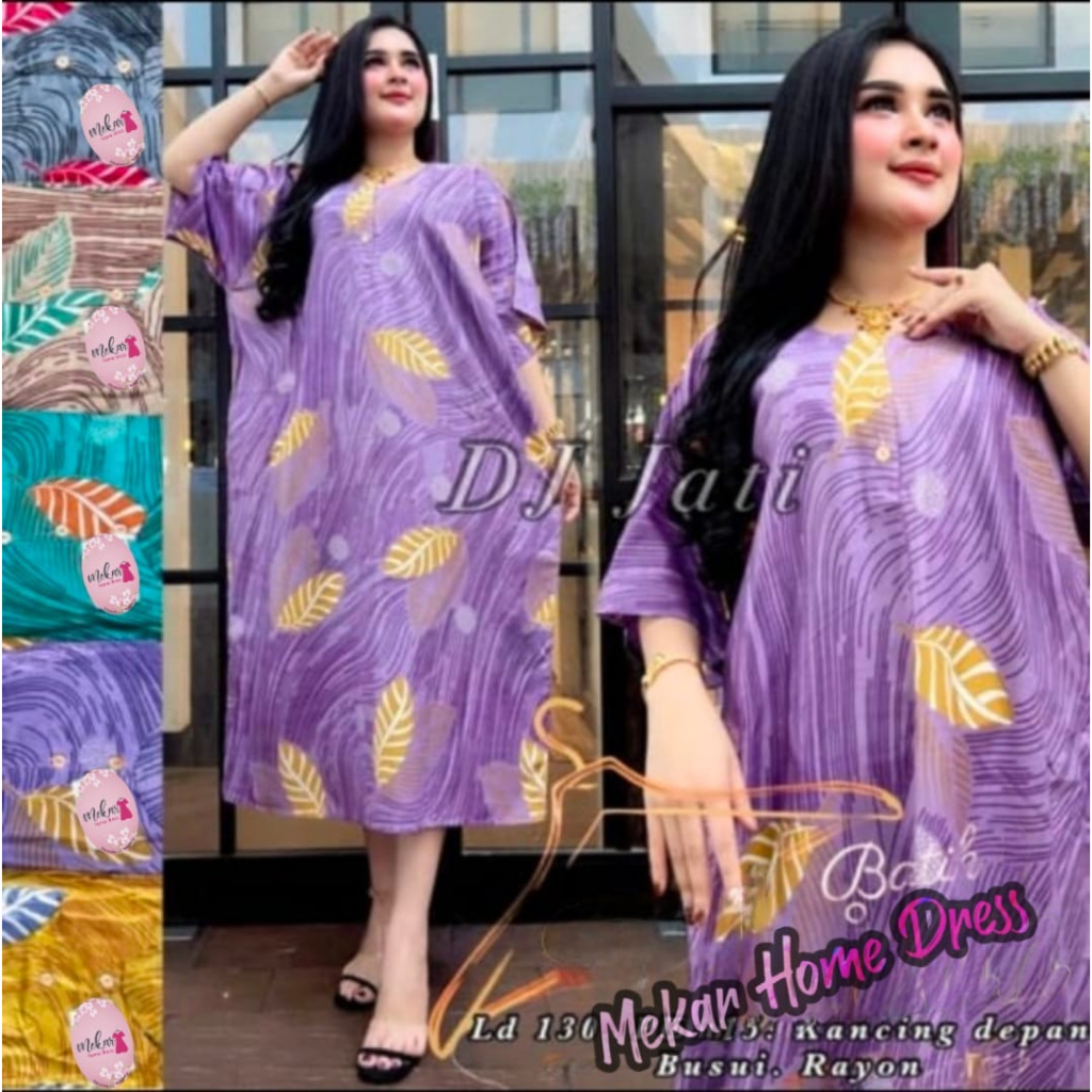 DASTER JUMBO BUSUI DJ TUTUL RAYON LD 120 VIRAL BUMIL MURAH ADEM DIPAKAI LENGAN PENDEK KANCING DEPAN 3 SAKU SAMPING XL XXL LIMA MAURA MEKAR HOME DRESS DREES DRES DASTER FULAIZAH DASTER  Sapasara.collection GROSIR SATRIAA KATIA DASTER BATIK PUSAKA JAYA
