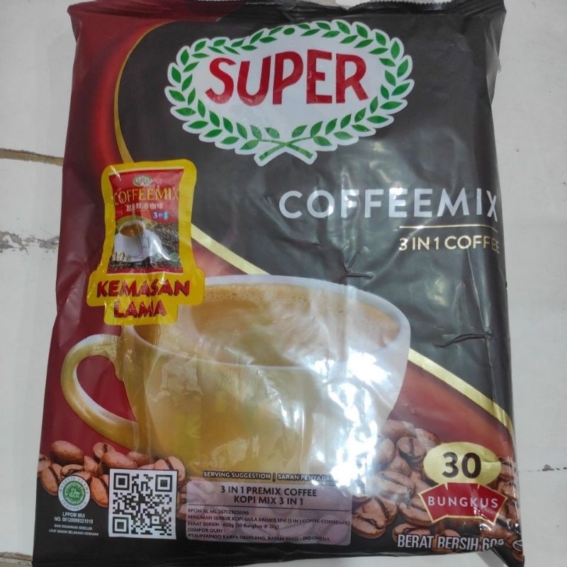 

Super Coffeemix 3in1 coffee