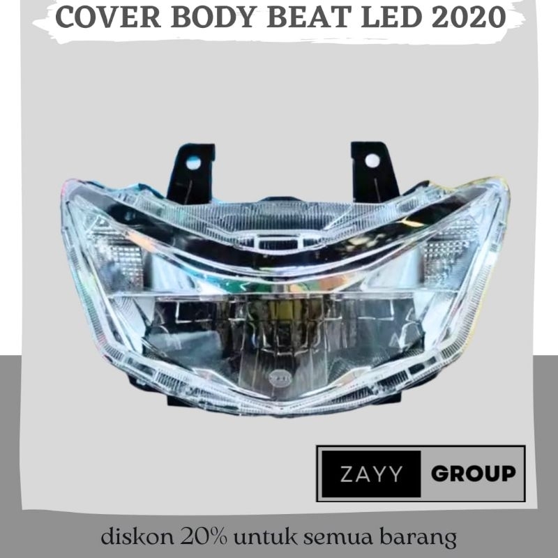 Reflektor Lampu Depan Motor Honda Beat New Esp Led Duluxe 2020-2023