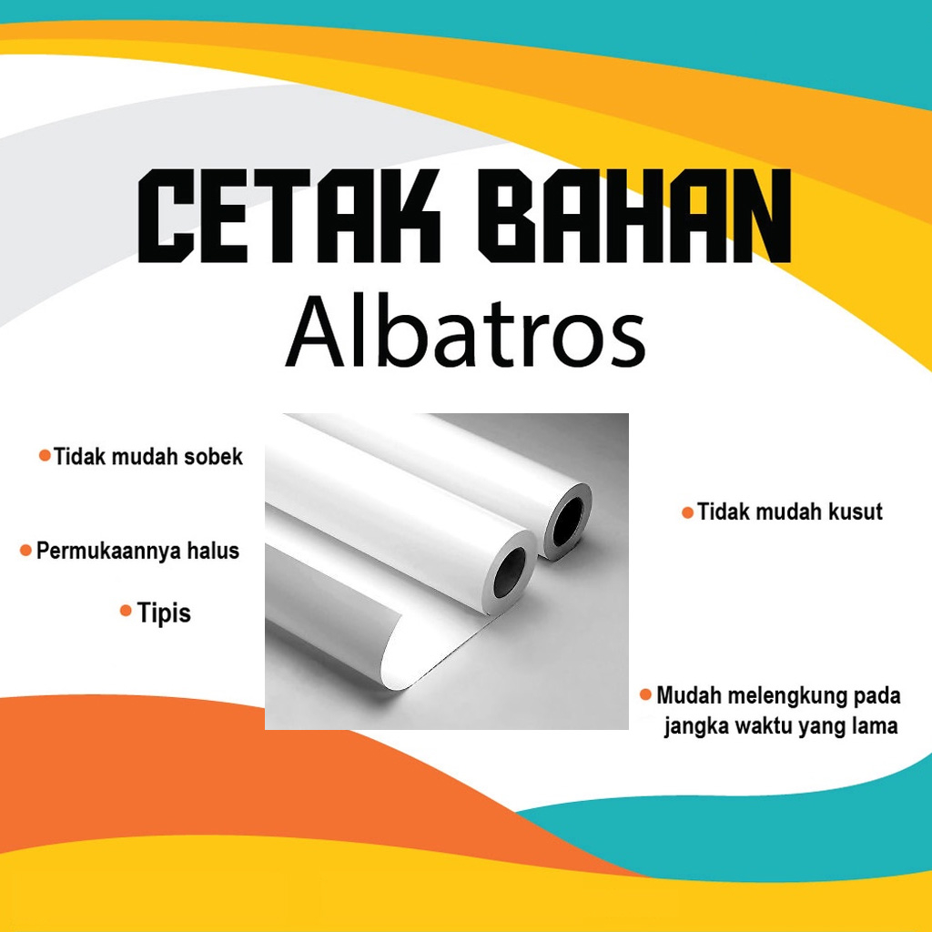Cetak Dibahan Albatros
