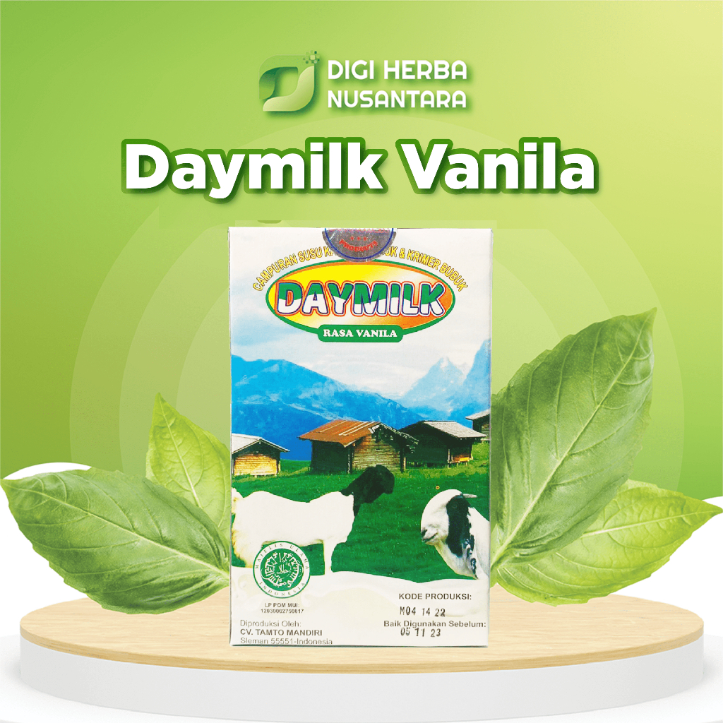 

DAYMILK Rasa Vanilla Atasi pernafasan & Persendian 1 Box