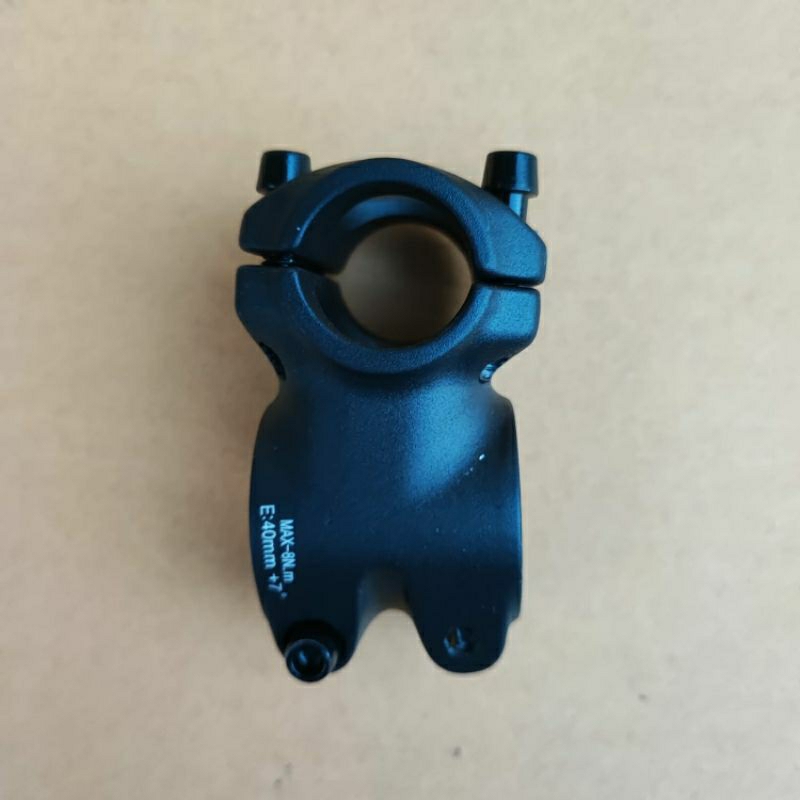 Stem 25,4 / 28,6  Alloy Panjang 40 mm 7 Degree Derajat. Tiang Stang. Cagak Setir. Handle Stem 25.4 /