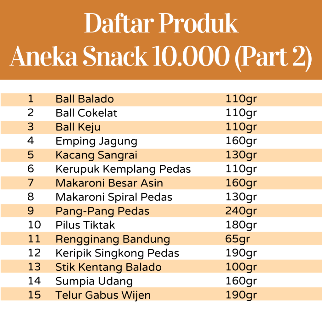 [DELISH SNACKS] Aneka Snack Serba 10.000 Bebas Pilih / Cemilan Camilan Makanan Ringan Murah 10 RIBU