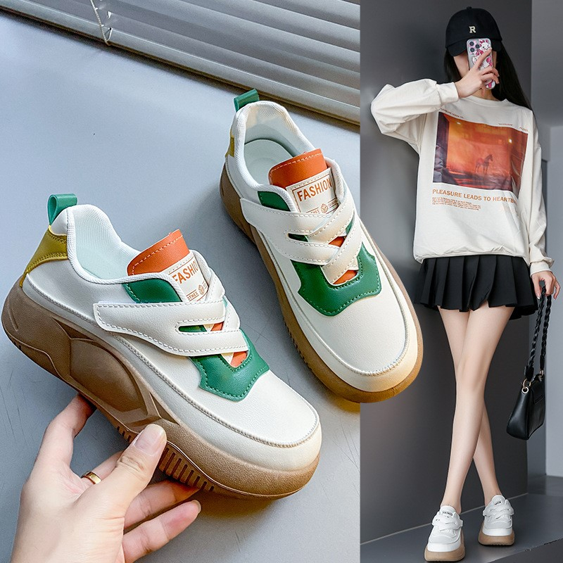 COD Sepatu Sneakers Wanita Sepatu Import Sporty Korea Style SP-73