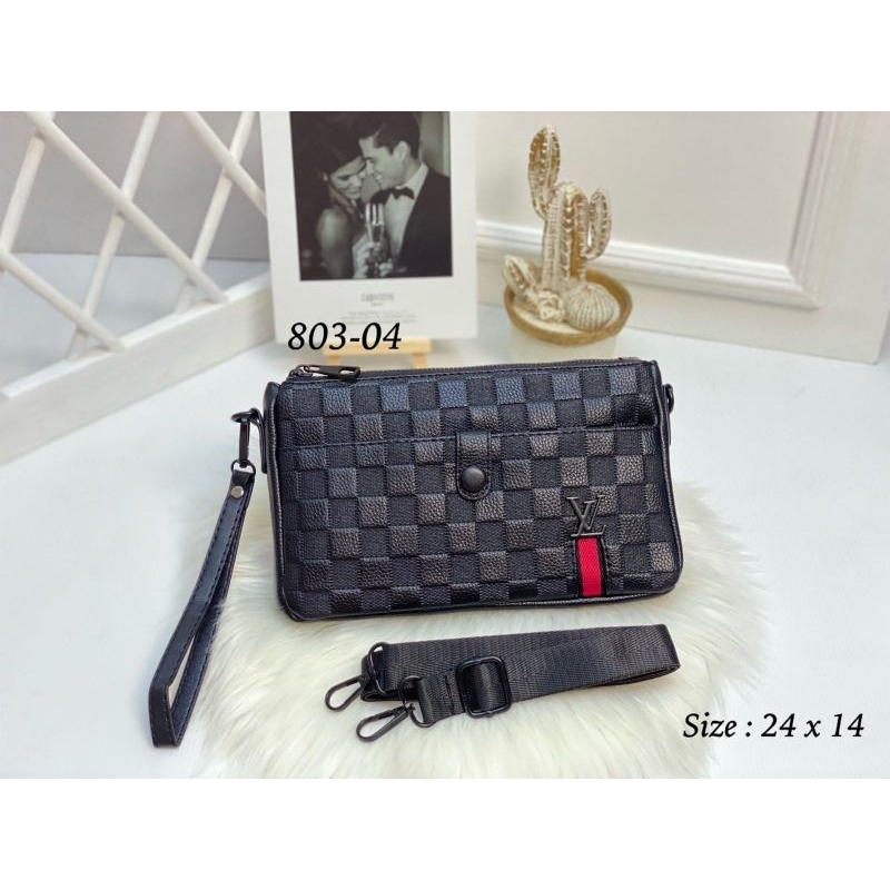 Clutch Selempang 2 Resleting Kode 803