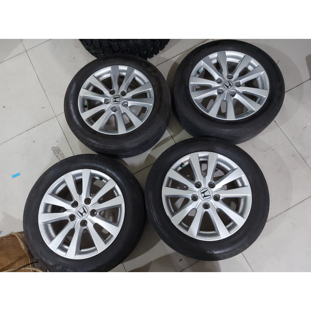 Pelek Racing Mobil Bekas Murah Copotan ori Honda Civic Ring 16 + Ban 205 55 r16