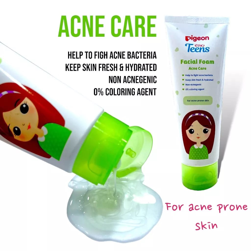 ✿ELYSABETHME✿ PIGEON teens hijau ALL skincare perawatan wajah remaja manja