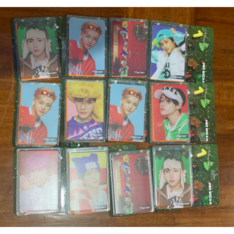 tapcash bni nct dream mark renjun jeno haechan jaemin chenle jisung grup
