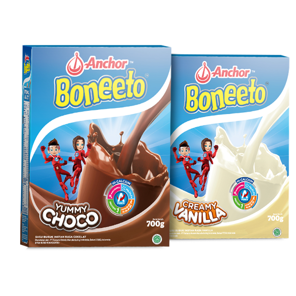 

Boneeto Susu Bubuk Cokelat, Vanilla 685g - Susu Pertumbuhan Anak