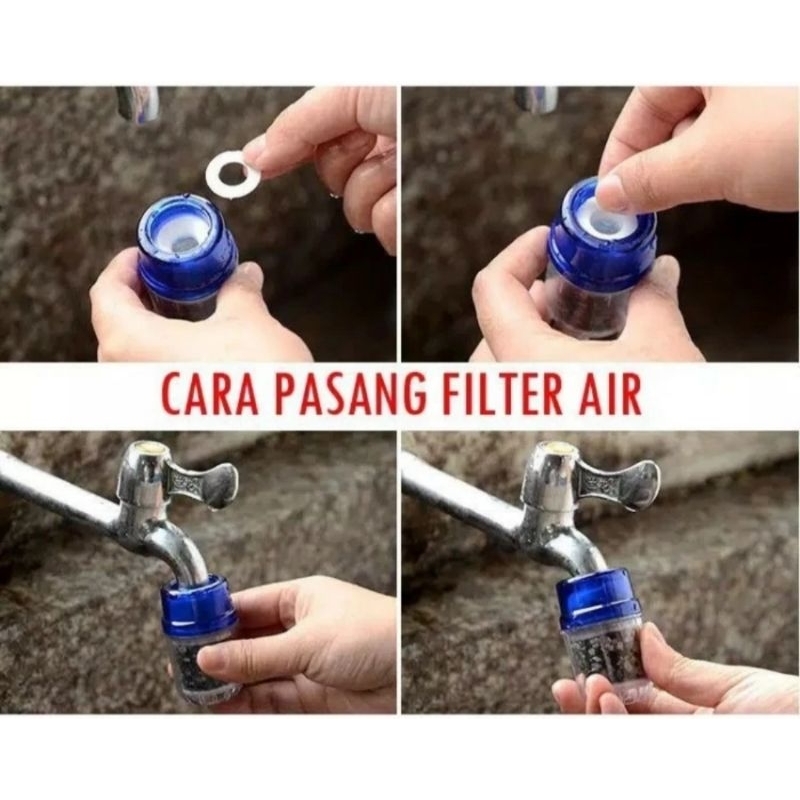 filter saringan kran batu sambungan kran air wastafel medical stone water