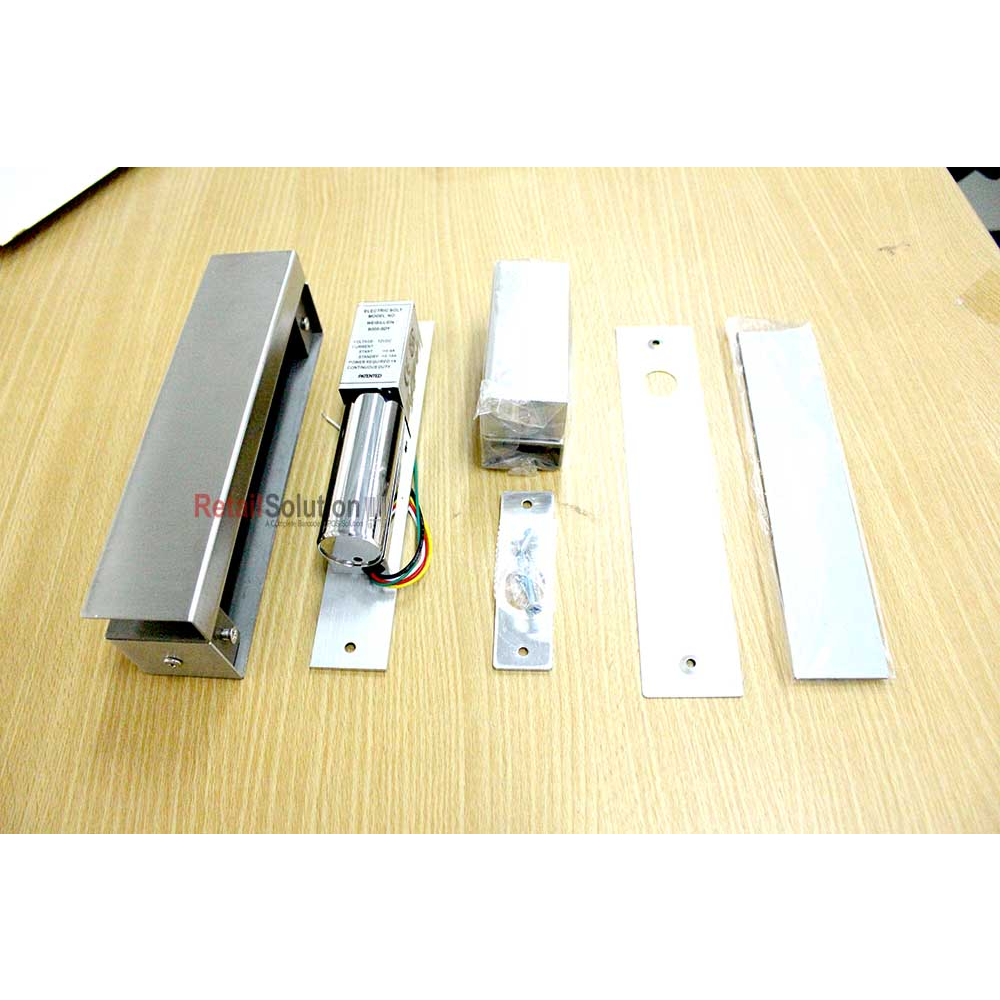 Electric Mortise Lock - Dropbolt Frameless untuk Glass Pintu Kaca