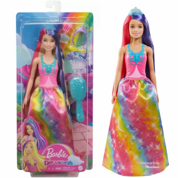 

Jual Boneka Barbie Mattel Two Tone Princess Doll Dreamtopia w Accessories Limited