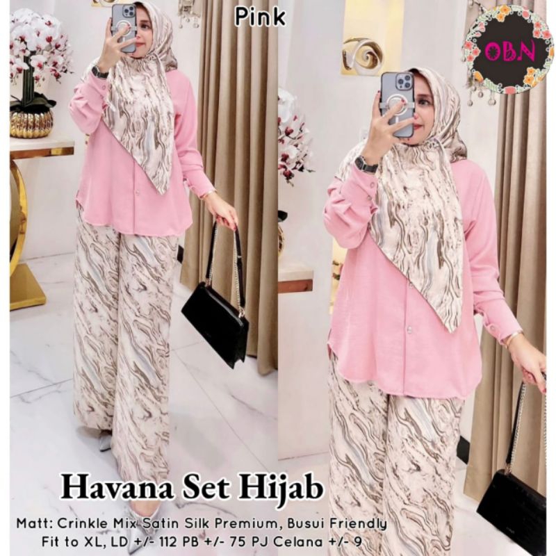 Havana Setelan Hijab Terbaru OBN
