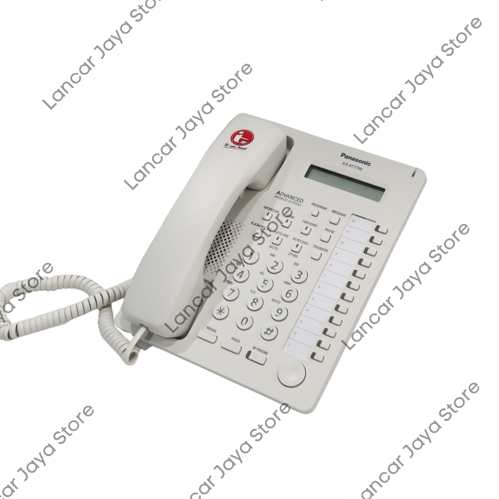 Telephone Key Panasonic KX-AT7730 (Putih)