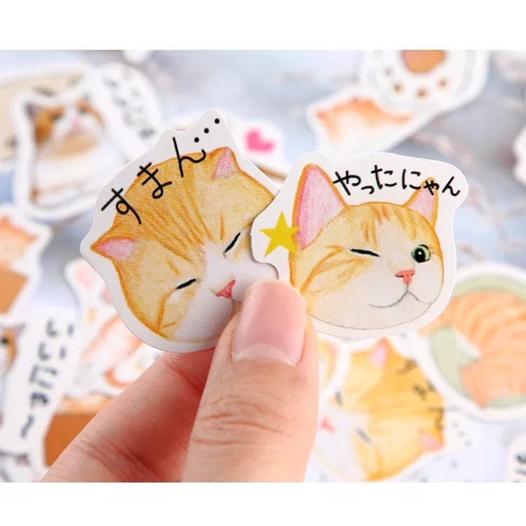 

Khreative 46Pcs/box Cute Diary Stickers Scrapbooking Girl Generation Series Planner Japanese Kawaii Decorative Stationery