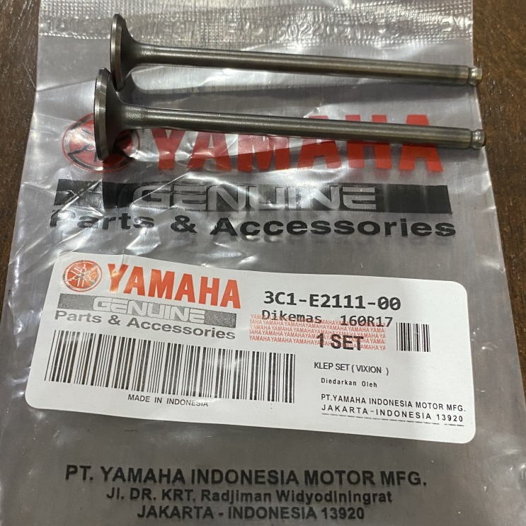 3C1 KLEPSET KLEP SET YAMAHA MOTOR VIXION OLD LAMA JUPITER MX R15 R 15