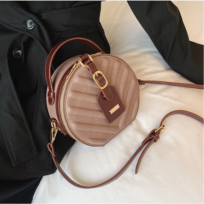 Phebe Slingbag Import QQ2716 Tas Wanita Selempang Bulat Fashion Remaja Cewek Travel Kado Ulang Tahun