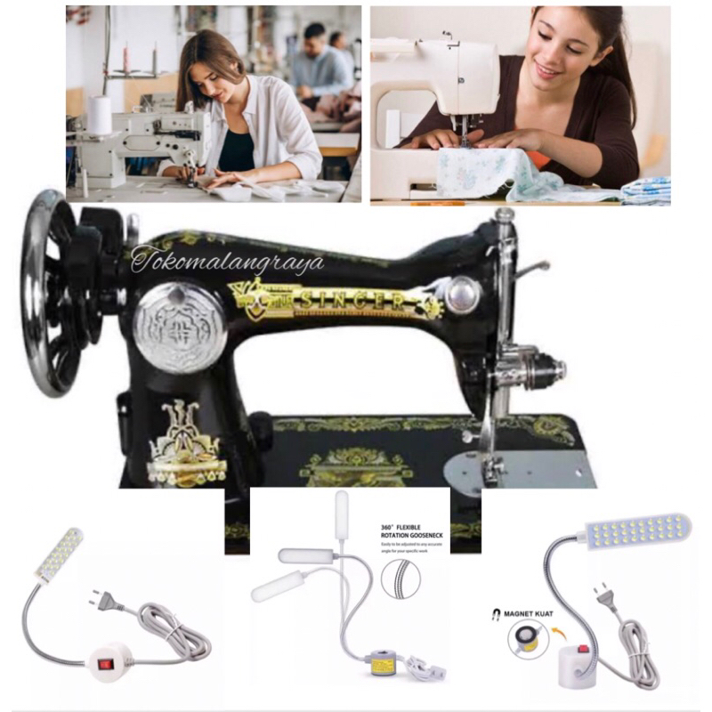 lampu mesin jahit/lampu led mesin jahit/lampu tempel mesin jahit