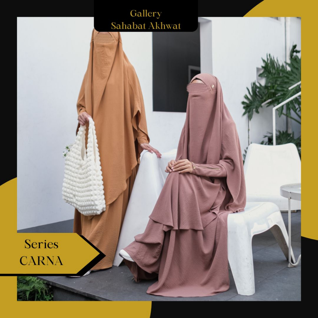 Zeya Gamis Dan Khimar By Alfi Huraiyah Klambieakhwat Bisa Cod By Request