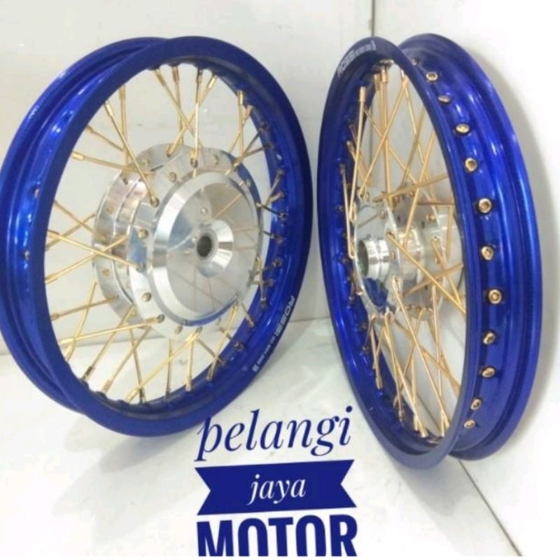Velg Set Ring14 UK 140 - 160 - tromol jari Velg Motor Vario 110 - Beat karbu - Beat fi - Scoopy - Va
