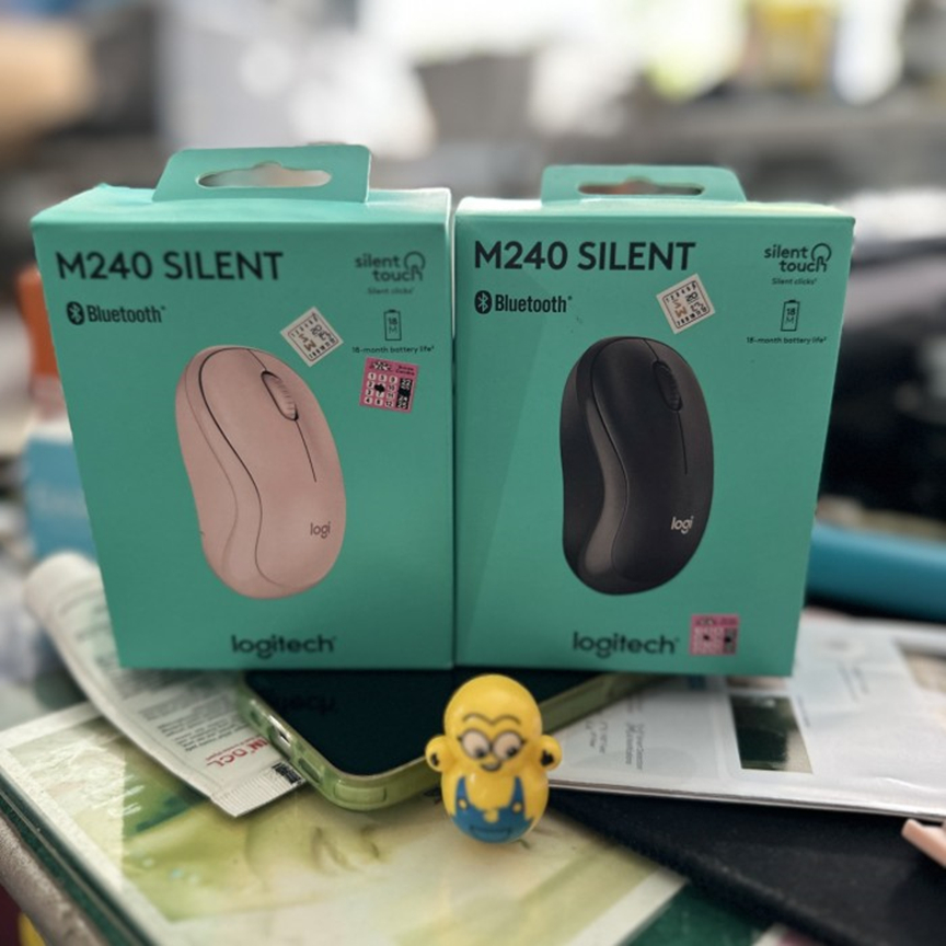 MOUSE LOGITECH M240 MOUSE WIRELESS BLUETOOTH SILENT CLICK