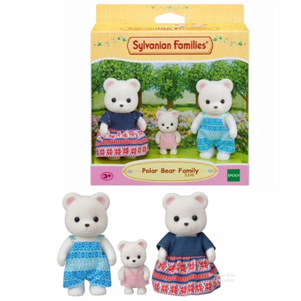 

Unik Sylvanian Families Boneka Keluarga Polar Bear Family 3 Figure Set 5396 Murah