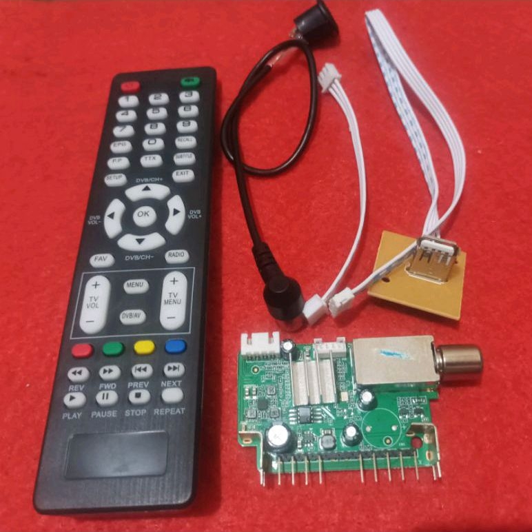 TUNER DIGITAL TV UNIVERSAL( KIT UPGRADE TUNER DVB TV TABUNG LCD LED)