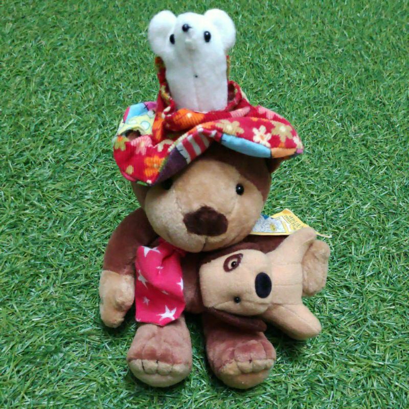 Boneka Teddy Bear Hello Bear Original Shinada Company  - hadiah ulang tahun