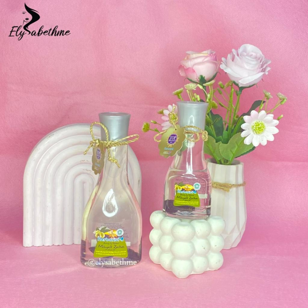 ✿ELYSABETHME✿ ⓗⓔⓡⓑⓞⓡⓘⓢⓣ herborist minyak zaitun olive oil urut pijat wangi tahan lama bisa untuk rambut bercabang kering kulit