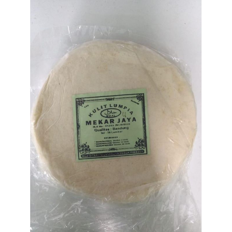 

KULIT LUMPIA MEKAR isi 50 lembar