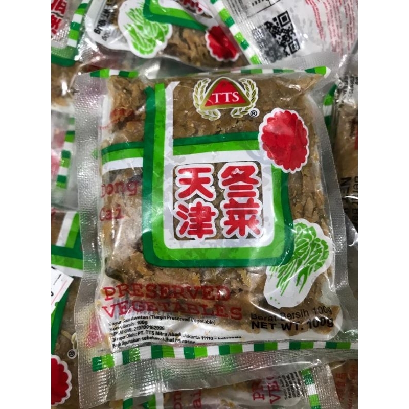 

Dong Cai Preserved Vegetable /Sawi Asin /Tong Cai 100gr /