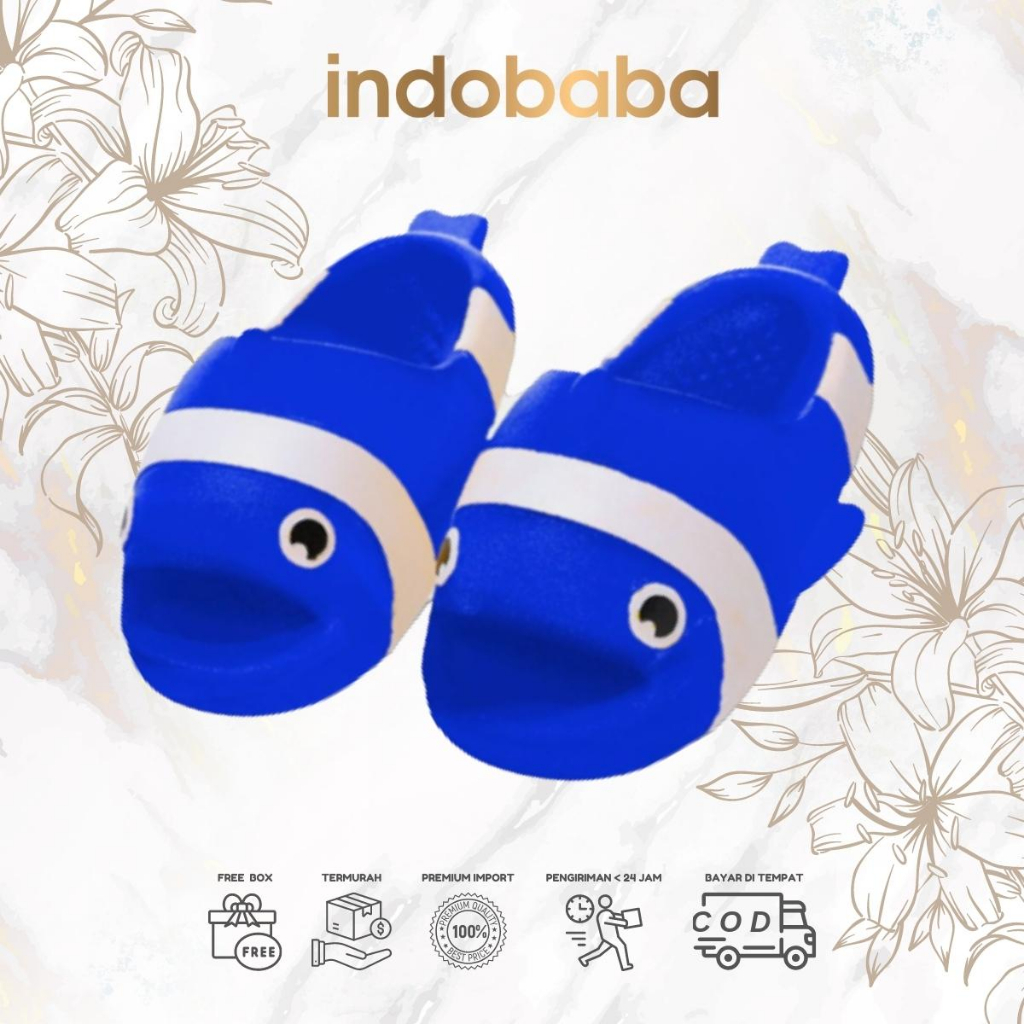 indobaba Sandal Anak Perempuan Sandal Anak Import Premium 1-7 Tahun S166