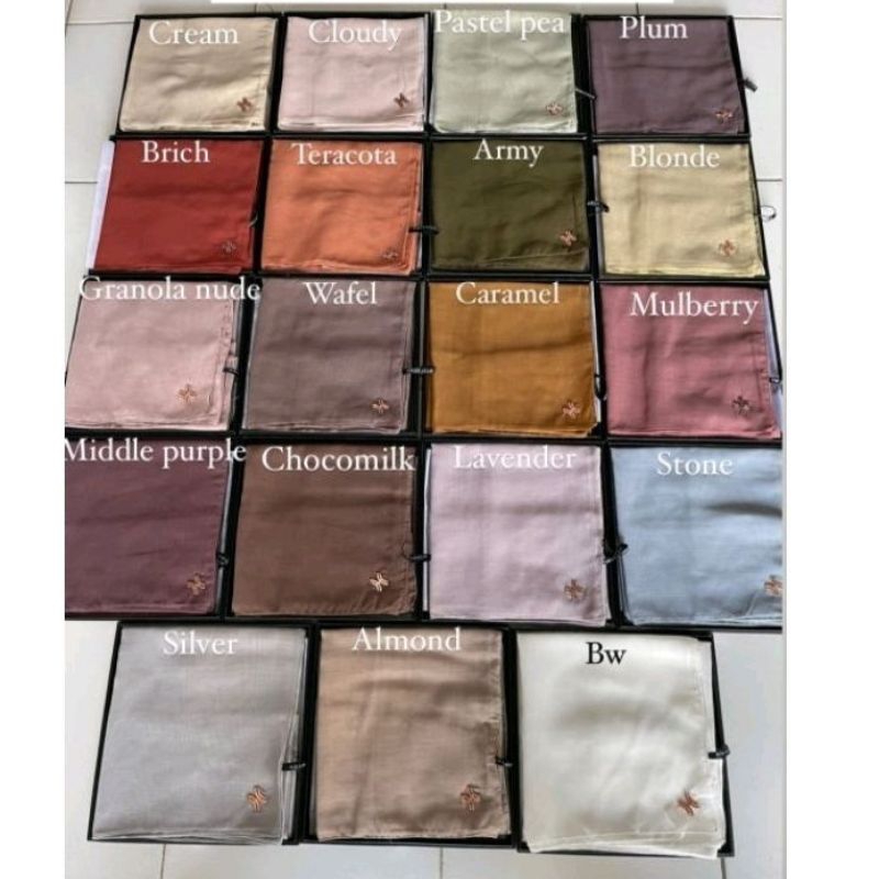 HIDAHASAN plain Paris everyday scarf