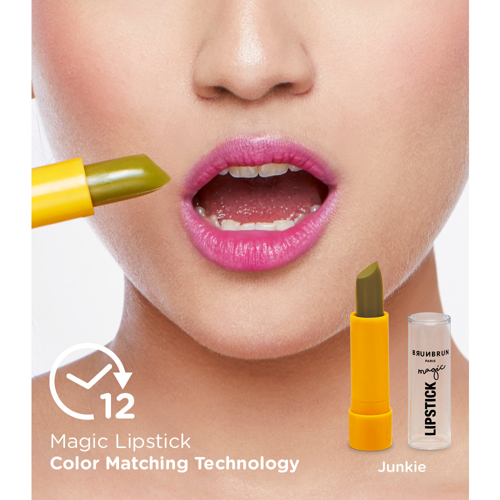 lipstik wanita MAGIC BRUNBRUN PARIS PROMO