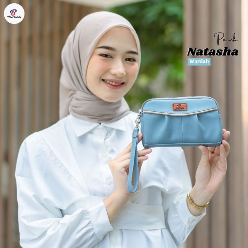 DOMPET HANDPHONE NATASYA BY BIRU TSABITA BAHAN CHOCOLY ANTI AIR PREMIUM